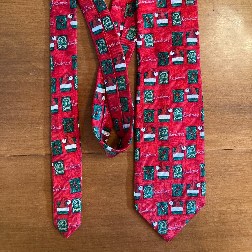 Robert Talbott Bullock & Jones Christmas tie